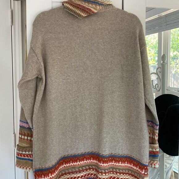 Daily Practice Anthropologie multicolor sweater Dress - Picture 8 of 9